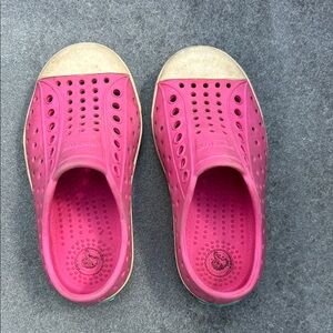 Native Kids Pink and Tan Water Shoes